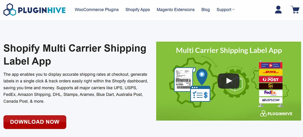 PH Multi-Carrier Shipping Label App