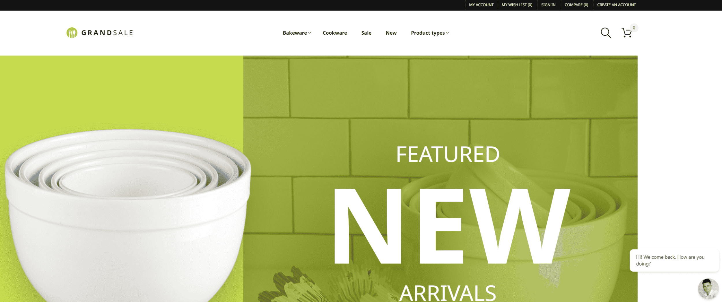 GrandSale theme for Magento