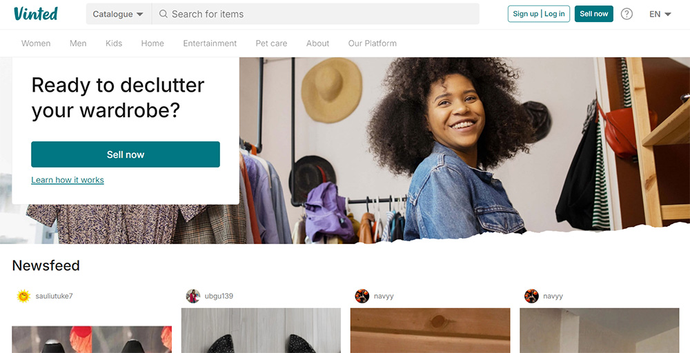 Vinted eBay Alternative