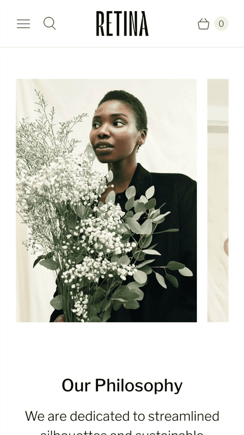 Best Shopify themes for e-commerce - Retina