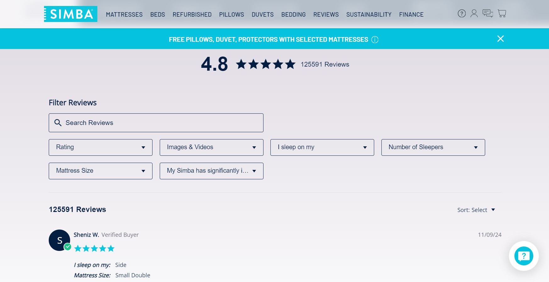 Simba Sleep Integration with Yotpo