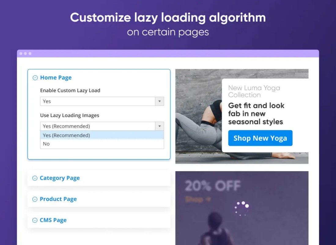Lazy loading in Magento 2