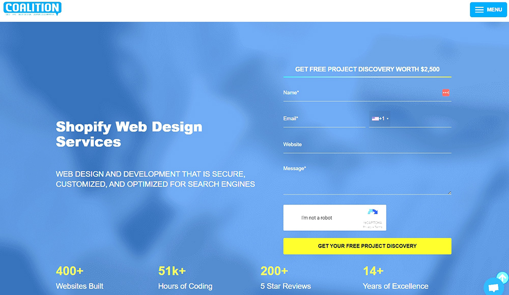 Coalition Technologies shopify plus agency
