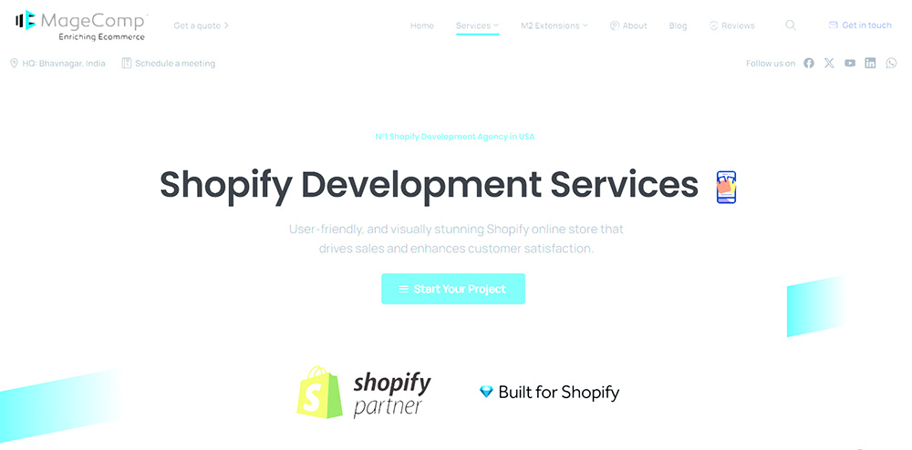 MageComp Solutions shopify plus agency