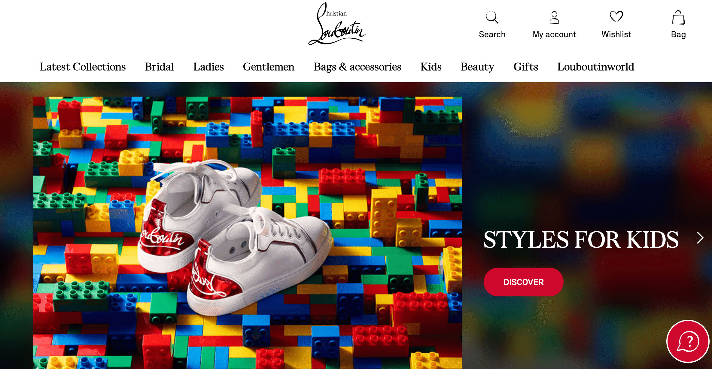 Christian Louboutin Magento Website