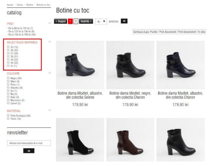AB Testing Examples - Navigation