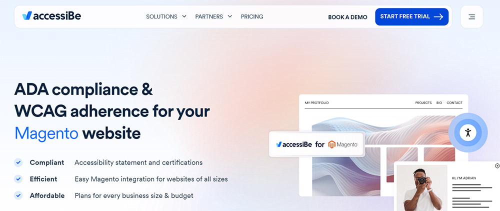 accessiBe Magento Extension