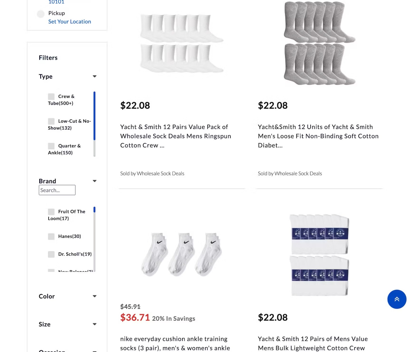 Unit Price Examples - Sears