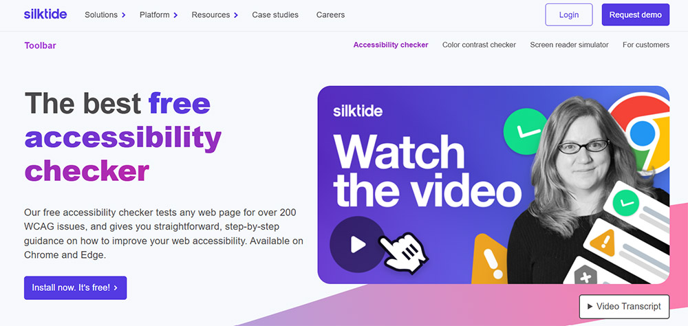 Silktide Accessibility Tool for Magento