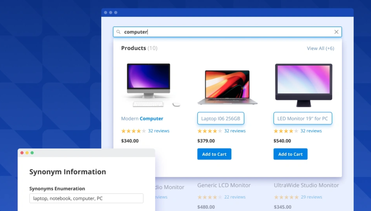 magento 2 elastic search synonyms