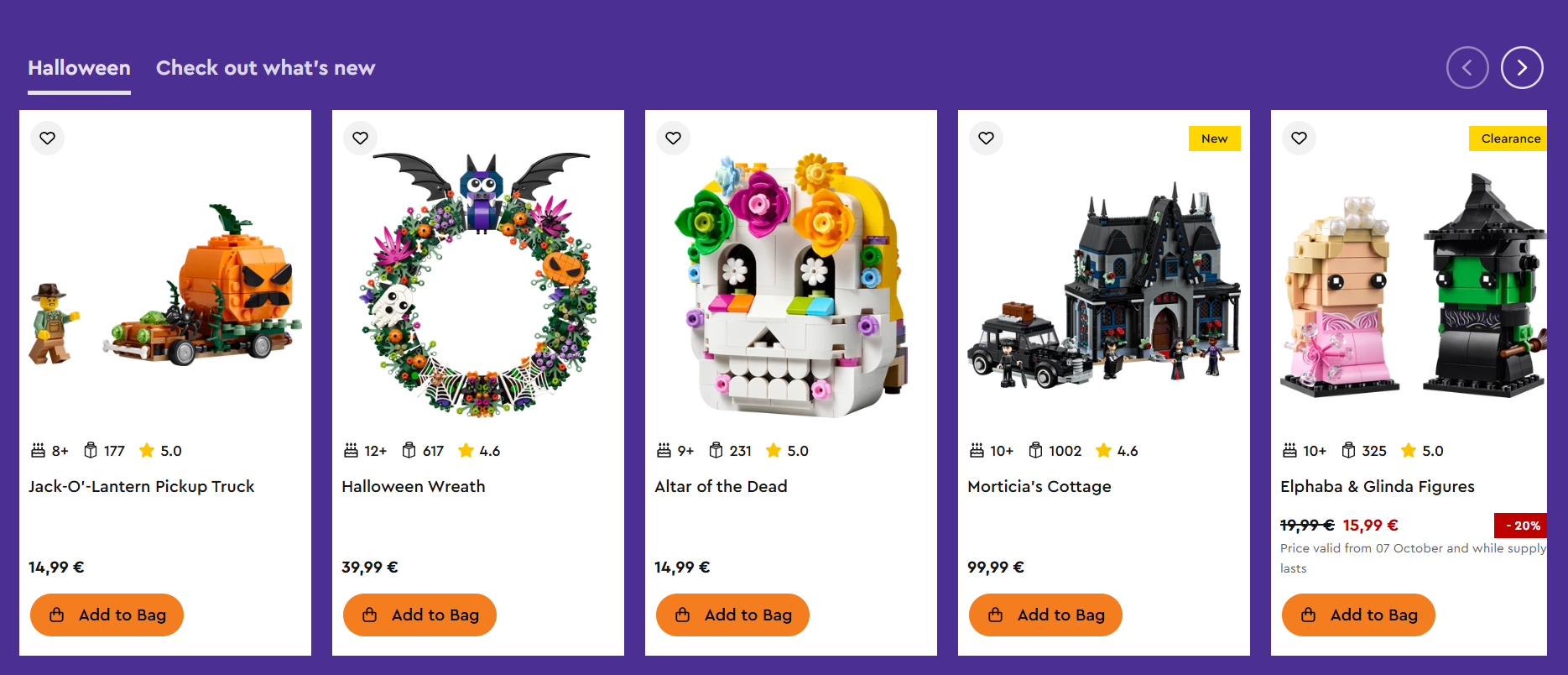 4. Halloween Bundles and Gift-with-Purchase Offers