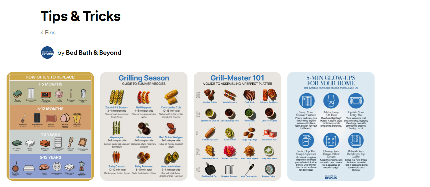 Infographics - Pinterest board idea