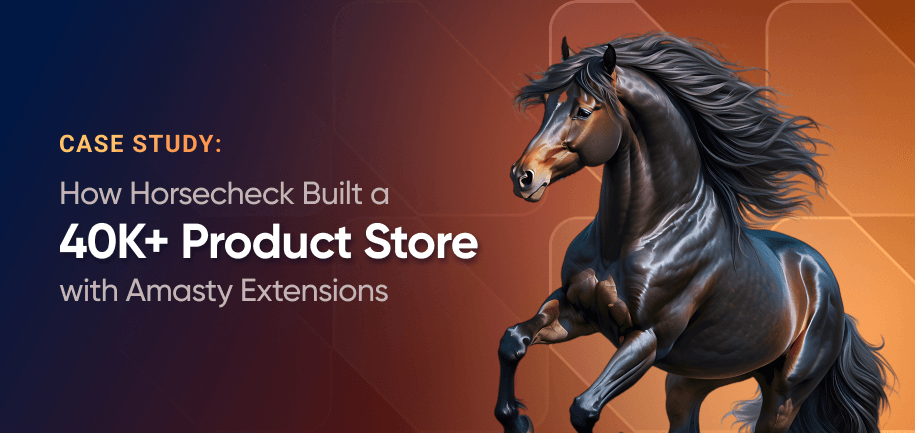 Magento showcase: horsecheck.nl navigation