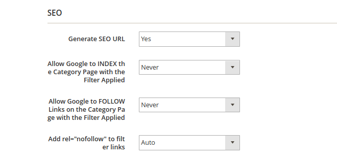 magento 2 navigation seo for filter new