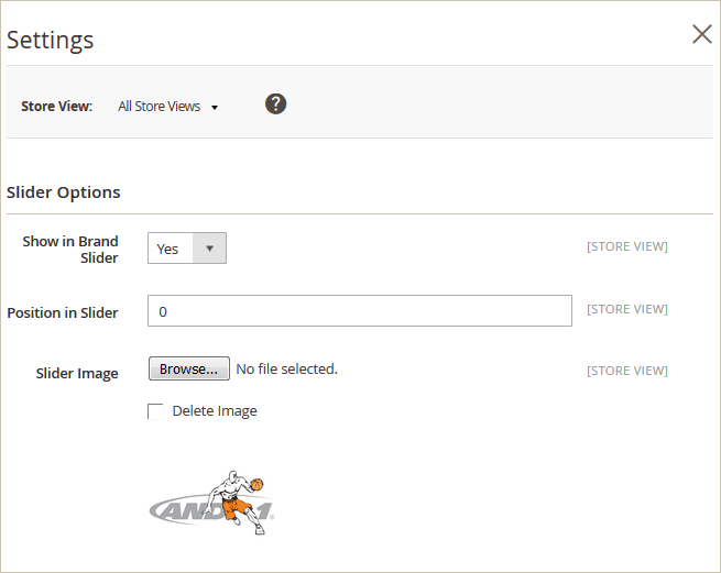 navigation m2 slider settings new