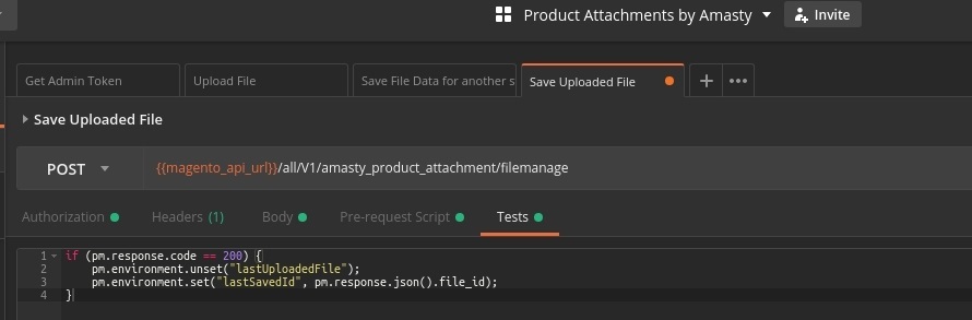 unset the uploaded file and configure settings in magento