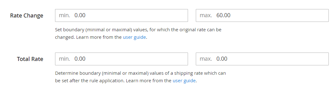 rate magento 2 shipping