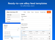 speed up ebay feed creation with 4 ready-made templates
