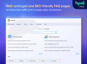 Well-arranged and SEO-friendly FAQ pages