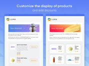 choose the layout for products display
