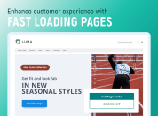 provide shoppers with extra fast store pages