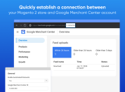 Easily connect your Magento 2 store with Google Merchant Center acoount  just by inserting its ID