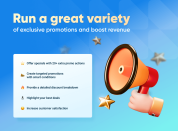 run promotions to boost revenue