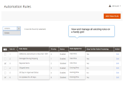 track all the rules in a separate grid