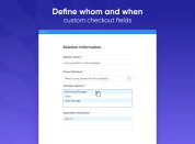 enable attributes for certain store views and customer groups