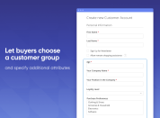 let customers choose their group