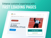 provide shoppers with extra fast store pages