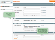 enable debug mode and specify email domains