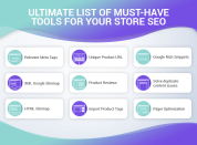 the extension provides your store with the must-have tools for seo