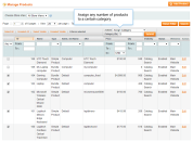 you can quickly assign numerous products to one category