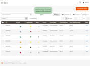 flags on the order grid