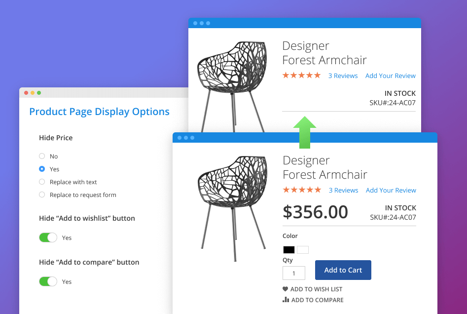 magento 2 hide buttons