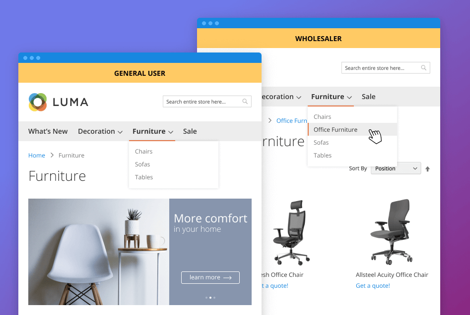 category visibility in magento 2