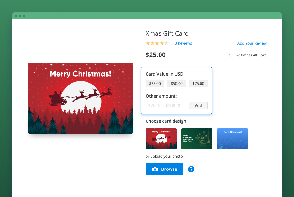 magento 2 create gift card