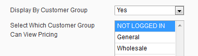hide price from particular customer group in Magento