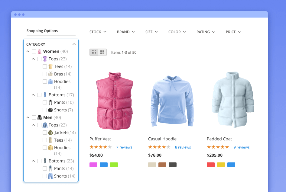 category tree configuration magento 2 category filter