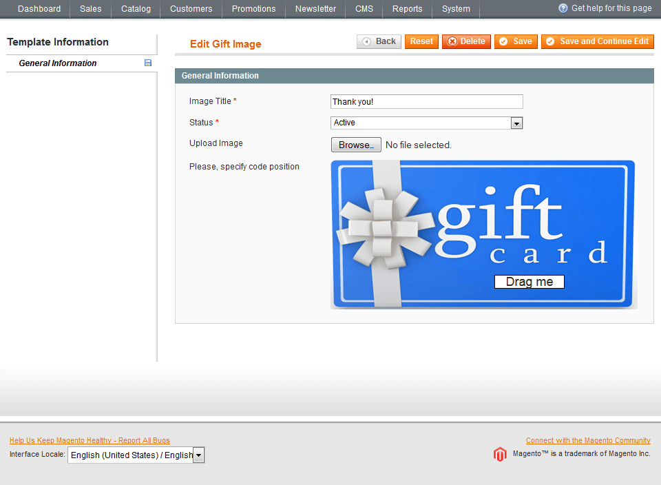 magento 2 preview gift card email