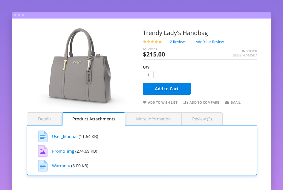 magento 2 product files