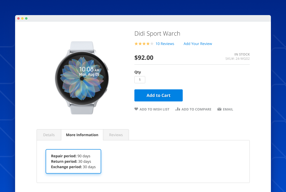 magento 2 rma periods rma resolutions