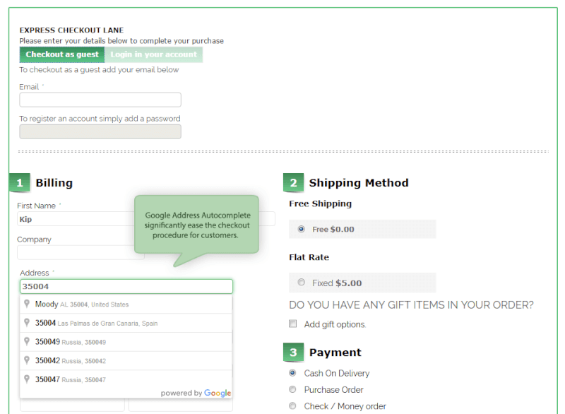 at Checkout by Amasty